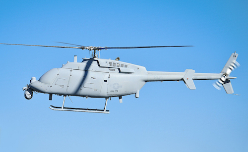 The MQ-8C Fire Scout. Photo courtesy US Navy