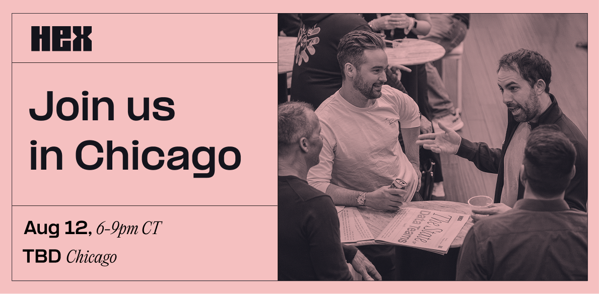 Join us for dinner in Chicago