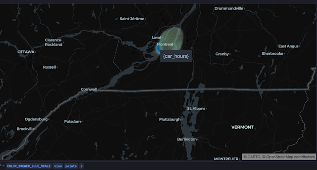 Python mapping libraries (with examples) | Hex