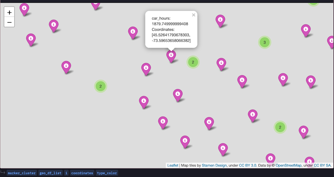 Python mapping libraries (with examples) | Hex