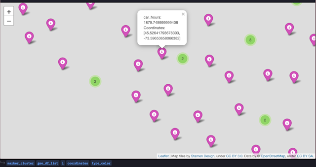 Python mapping libraries (with examples) | Hex
