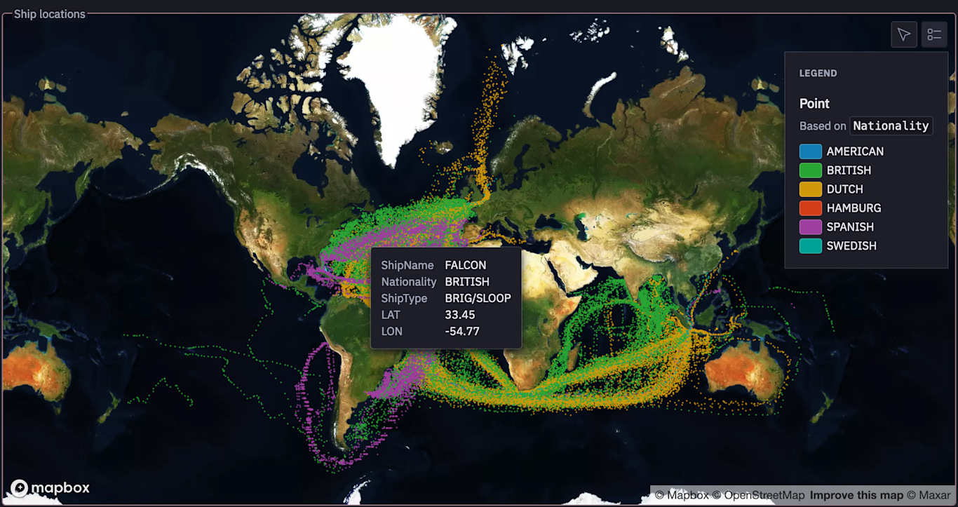 Python mapping libraries (with examples) | Hex