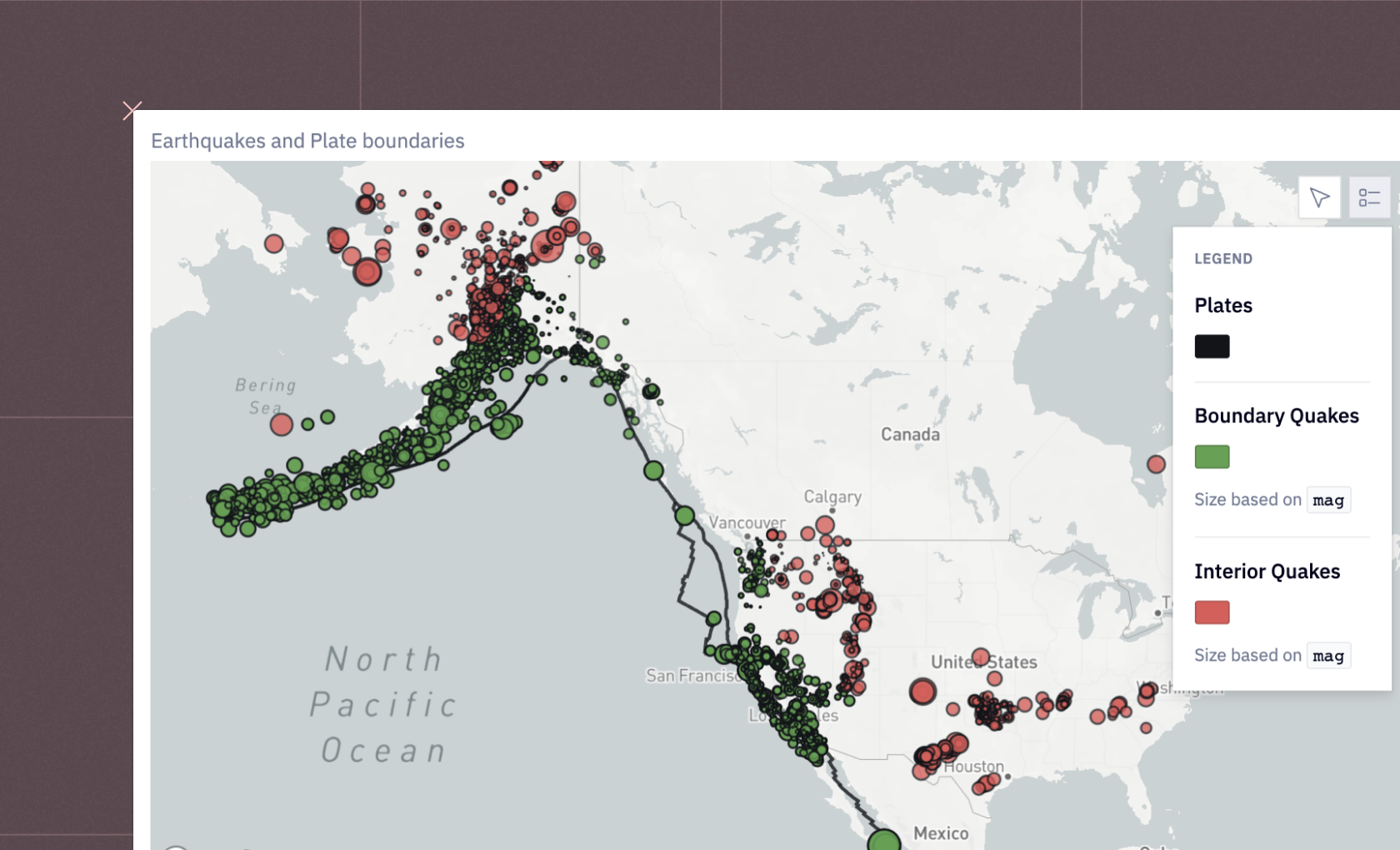 Geospatial grid image