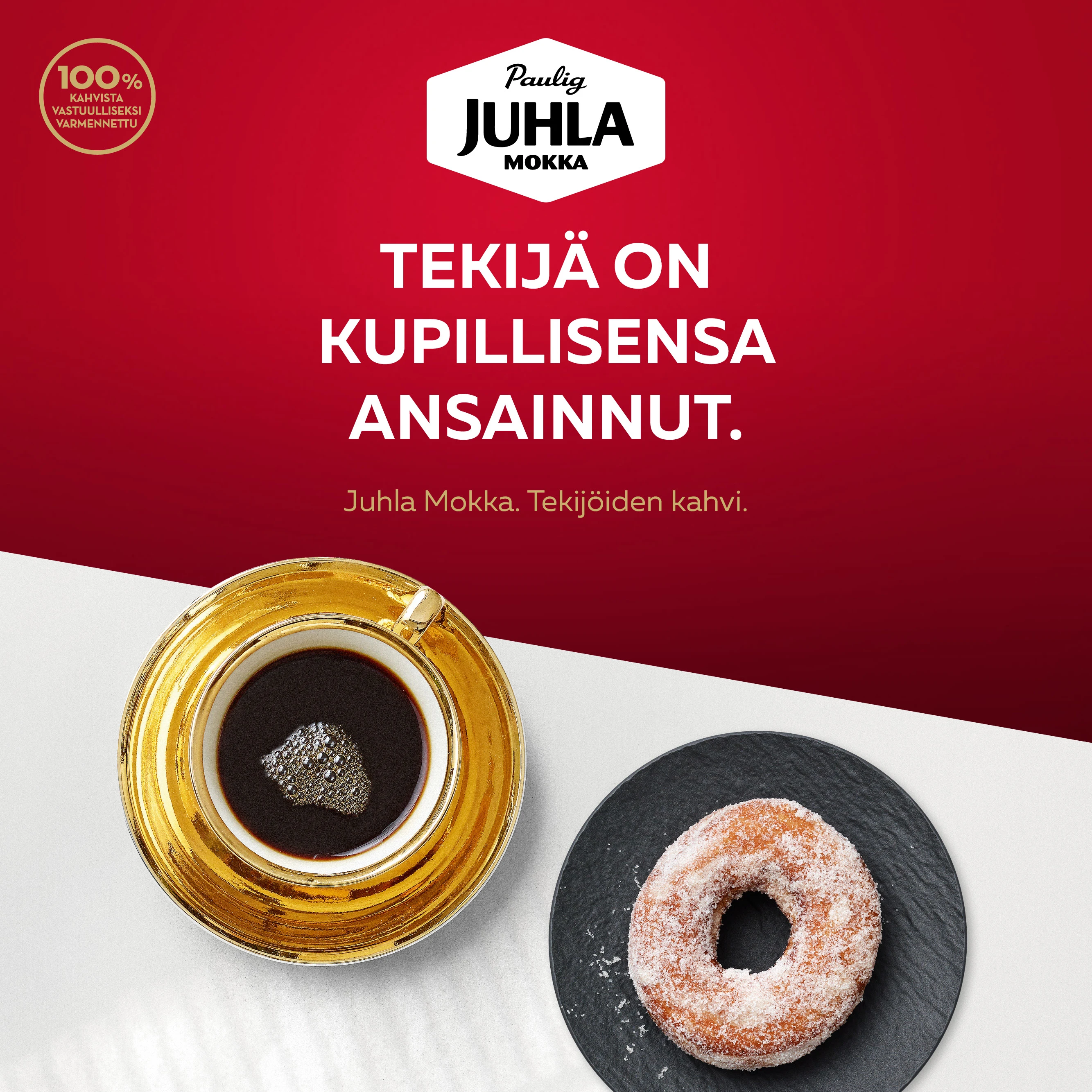 Image - Juhla Mokka cup and sugar donut