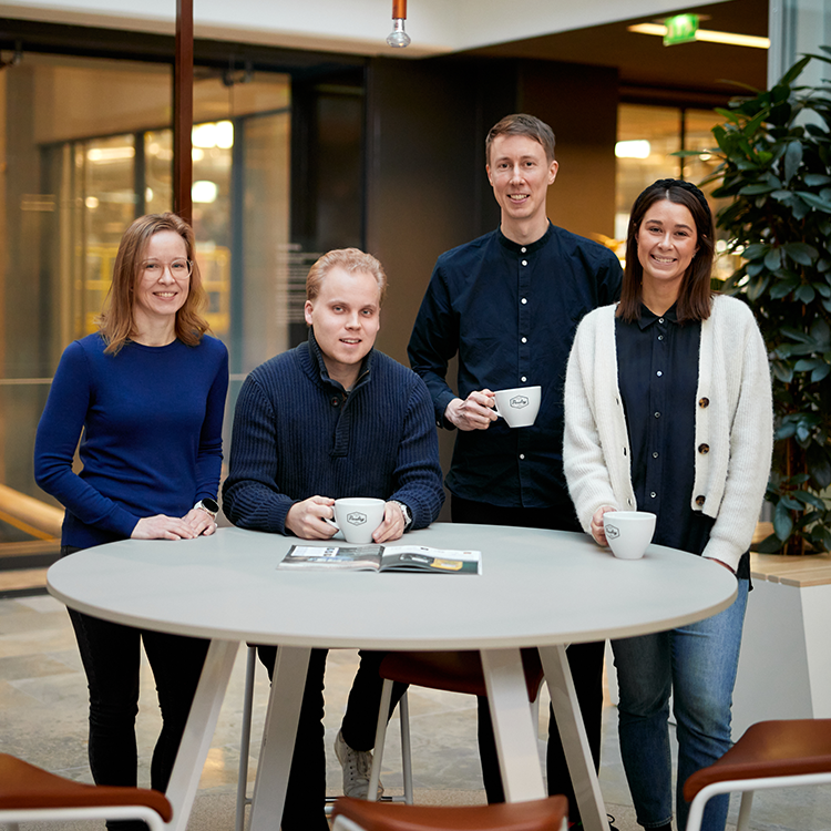 Finnish customer service team