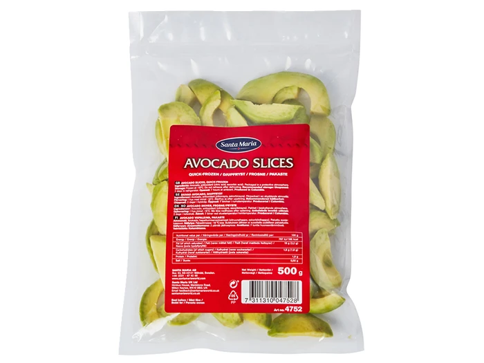 Avocado slices 500g