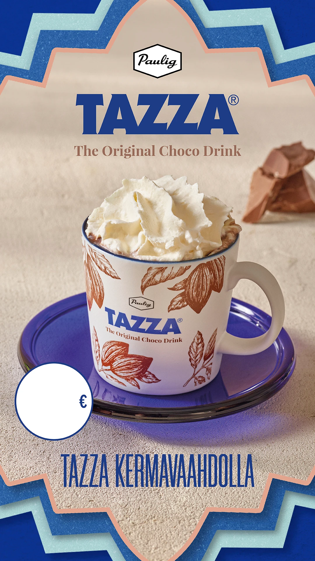 Screen vertical Tazza & whipped cream