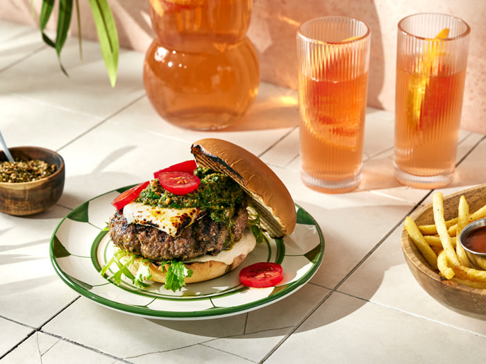 Chermoula Burger Landscape