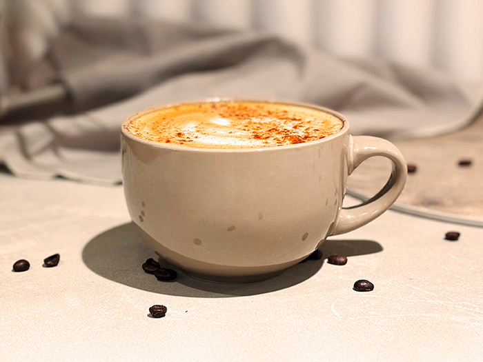 Banana bread latte