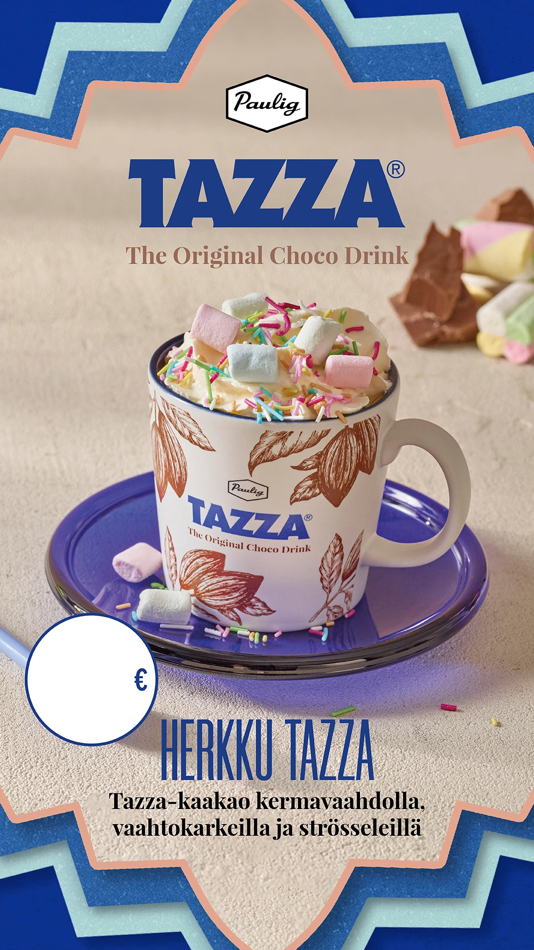 Screen vertical Tazza Delight