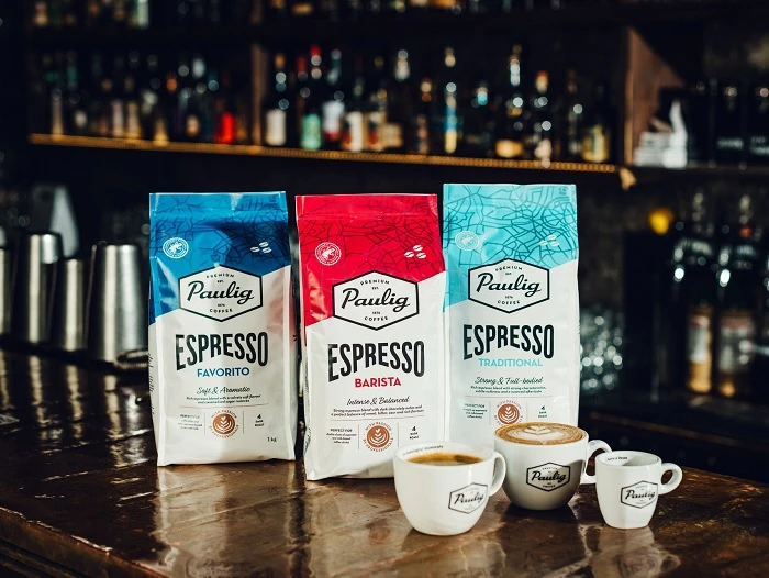 Paulig espresso range in Baltics