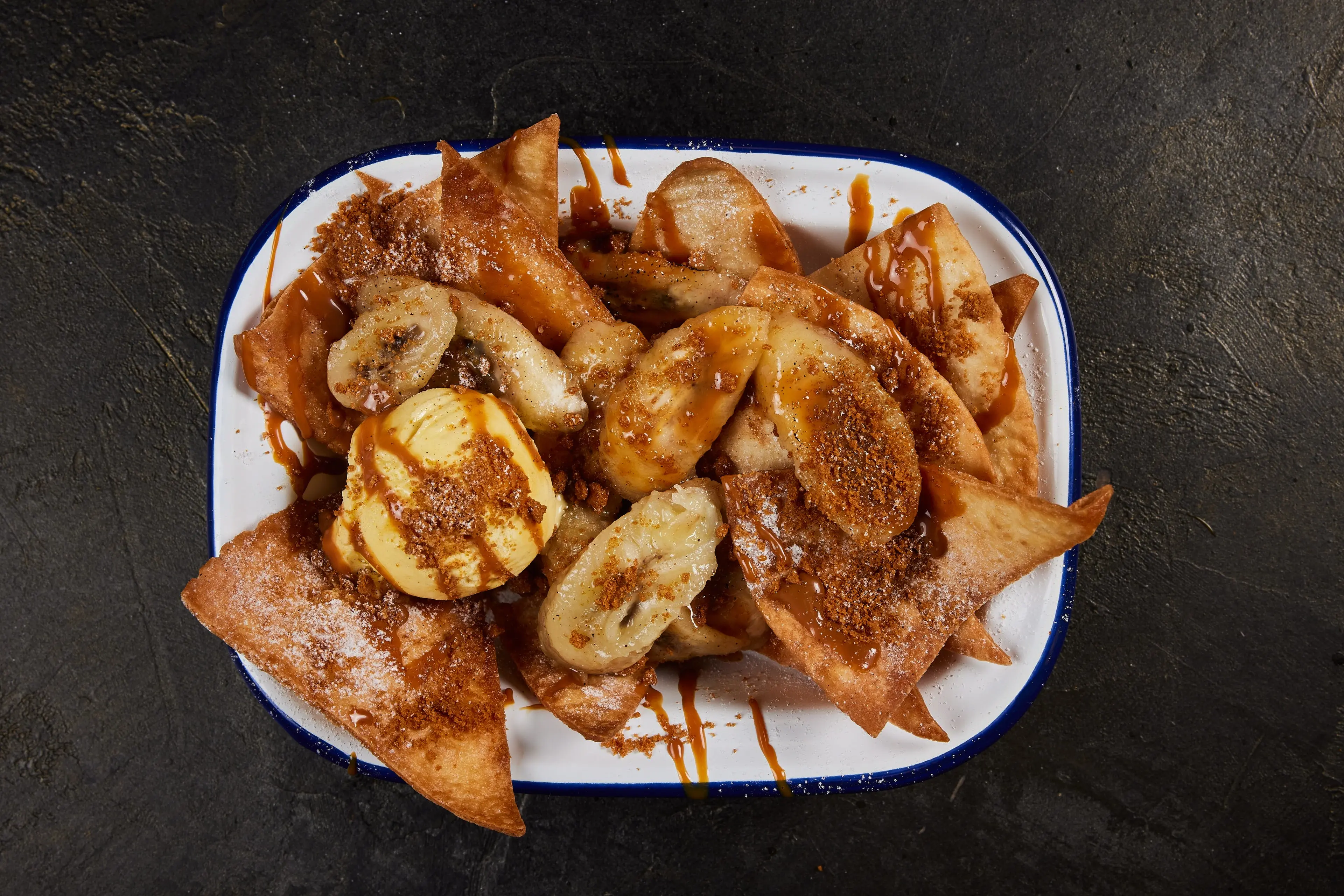 Sweet Banoffee Nachos