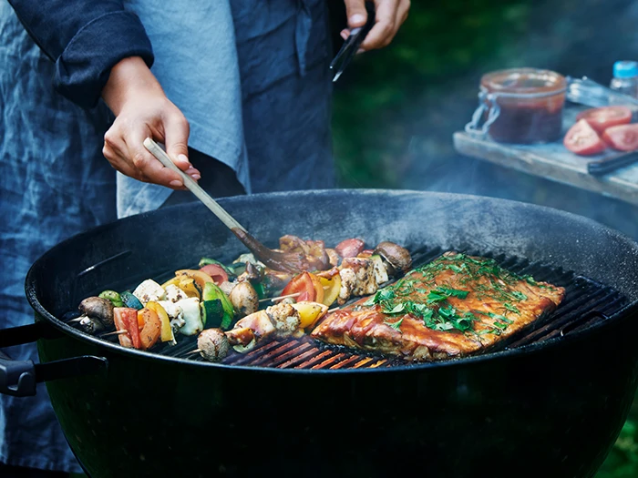 Grilling skewers