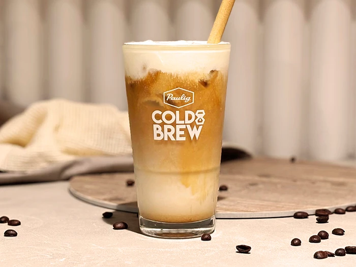 Caramel creme brulee ice latte