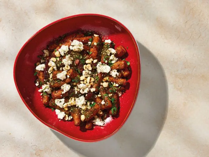 Roasted Carrots with Labneh and Zaatar​