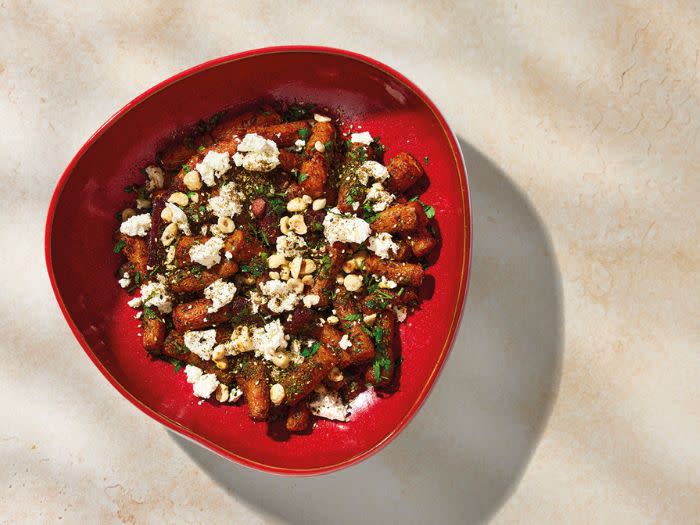 Roasted Carrots with Labneh and Zaatar​