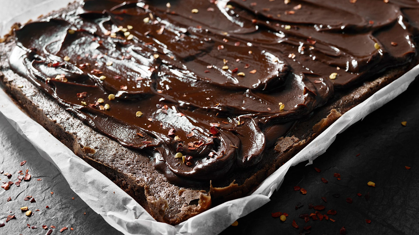 Double Chocolate & Chili Brownie