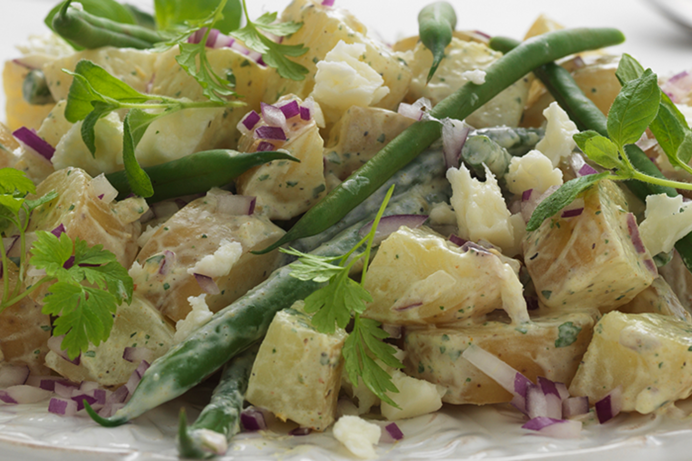 Chimichurri potato salad