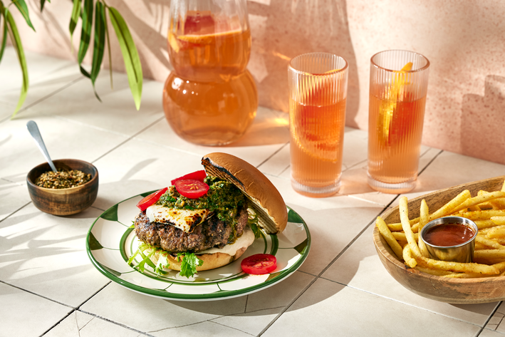 Chermoula Burger Landscape