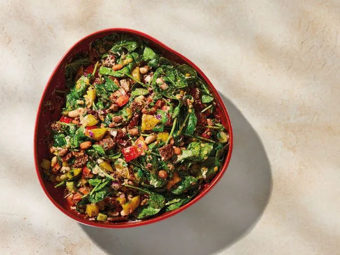 Lentil and Bean Salad with Tahini​