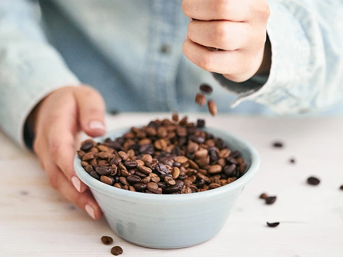 Coffee beans bowl