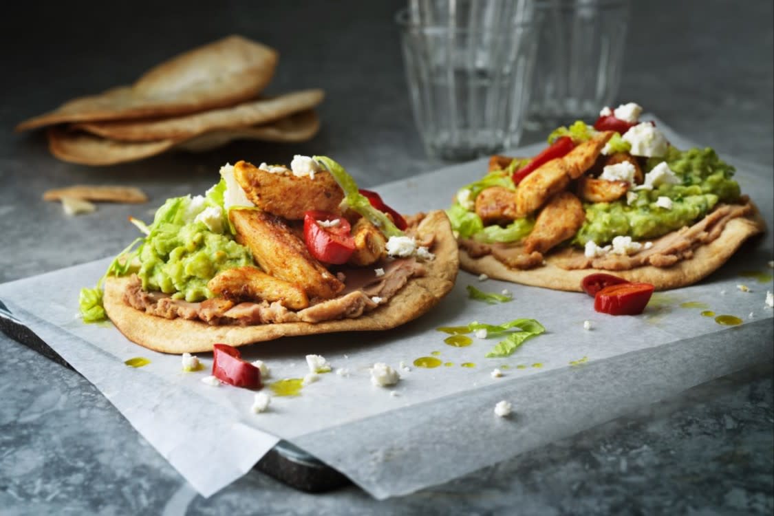 Chicken Tostada