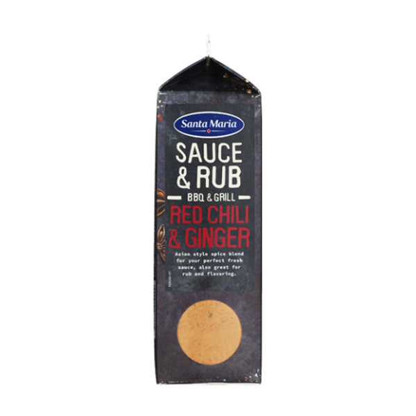 BBQ Sauce & Rub Mix Red Chili & Ginger 490G