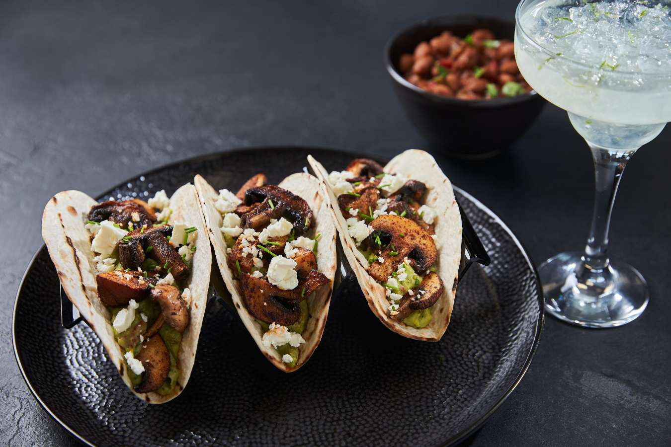  Share Save Ancho Mushroom Taco - Image