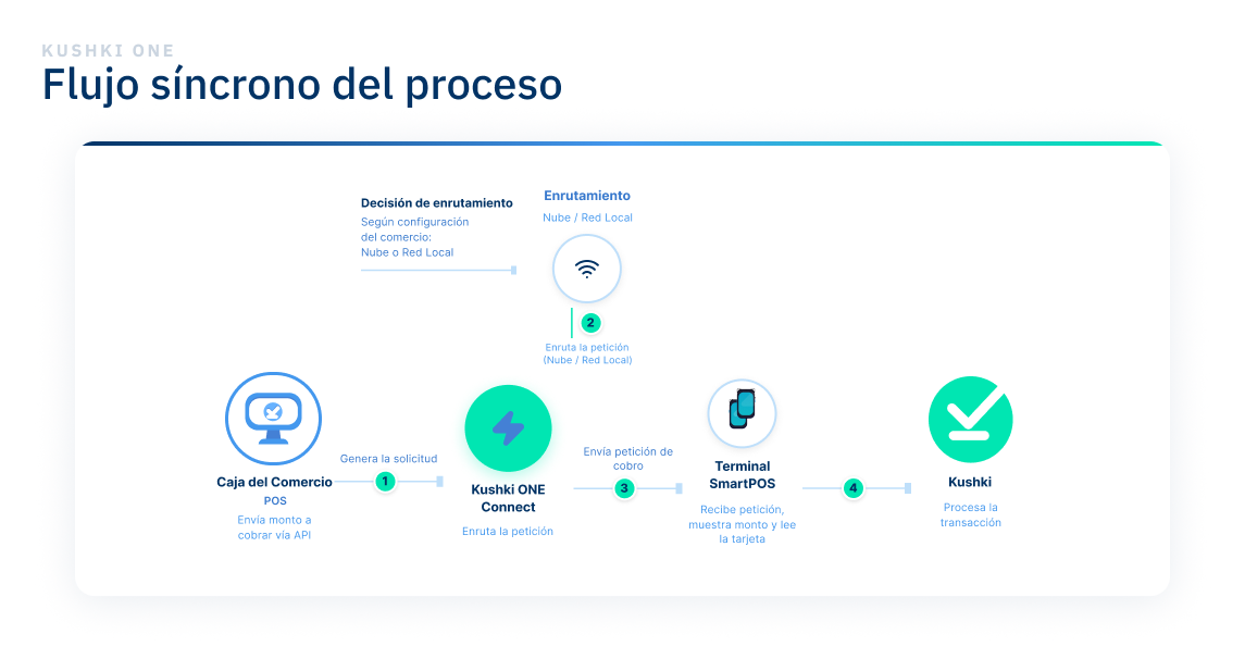 flujo primeros pasos kushki one