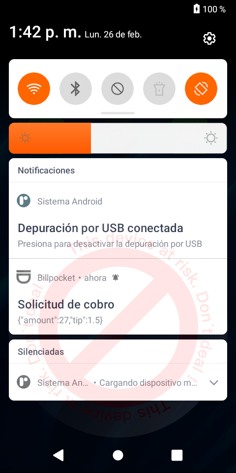 Notificación push