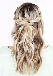 Nos Id es De Demi Attache Pour Votre Coiffure De Ma LCV Nos Id es De Demi Attache Pour Votre Coiffure De Ma LCV