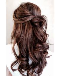 demi chignon