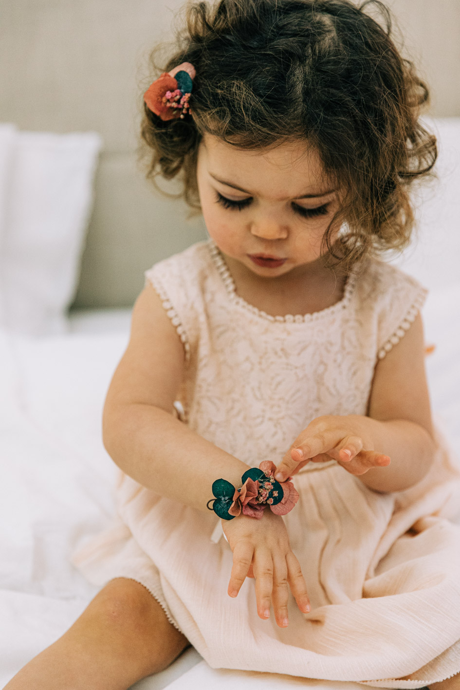 Toddler wrist clearance corsage