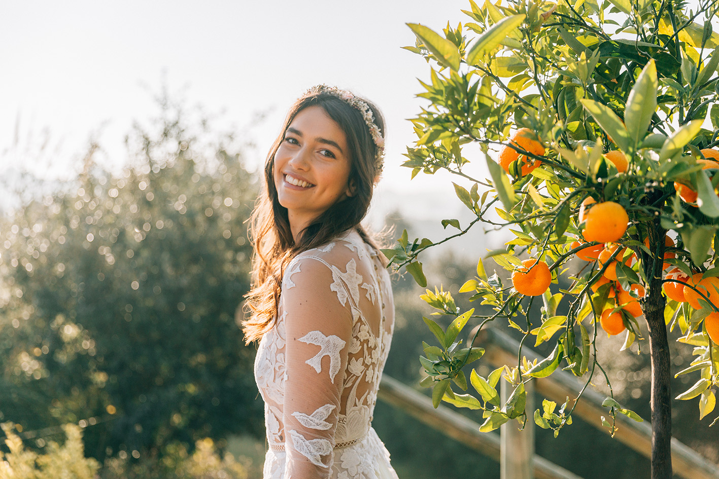 couronne de fleurs jeanne