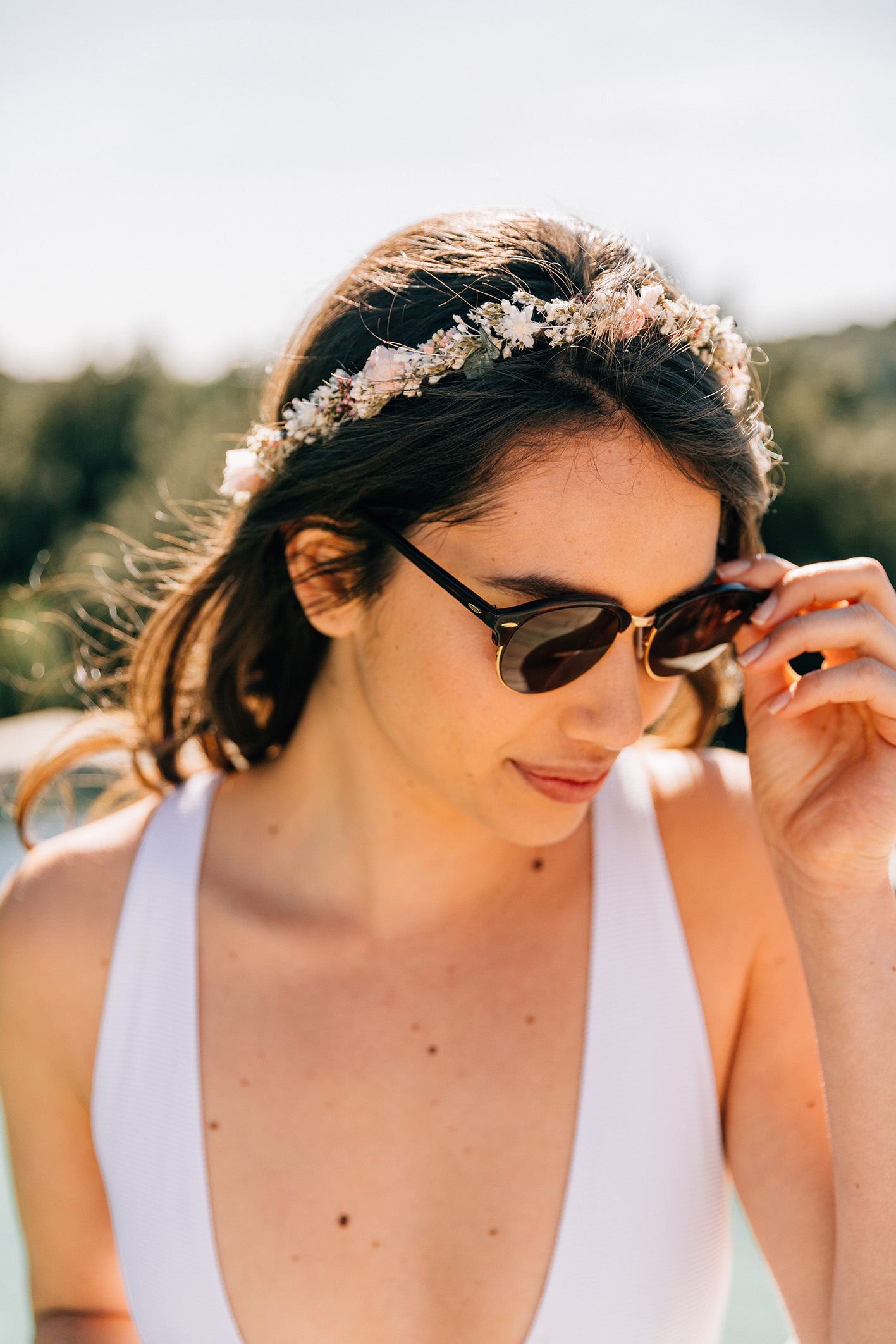 couronne de fleurs jeanne