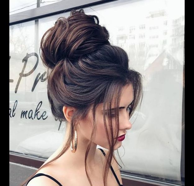 chignon danseuse haut