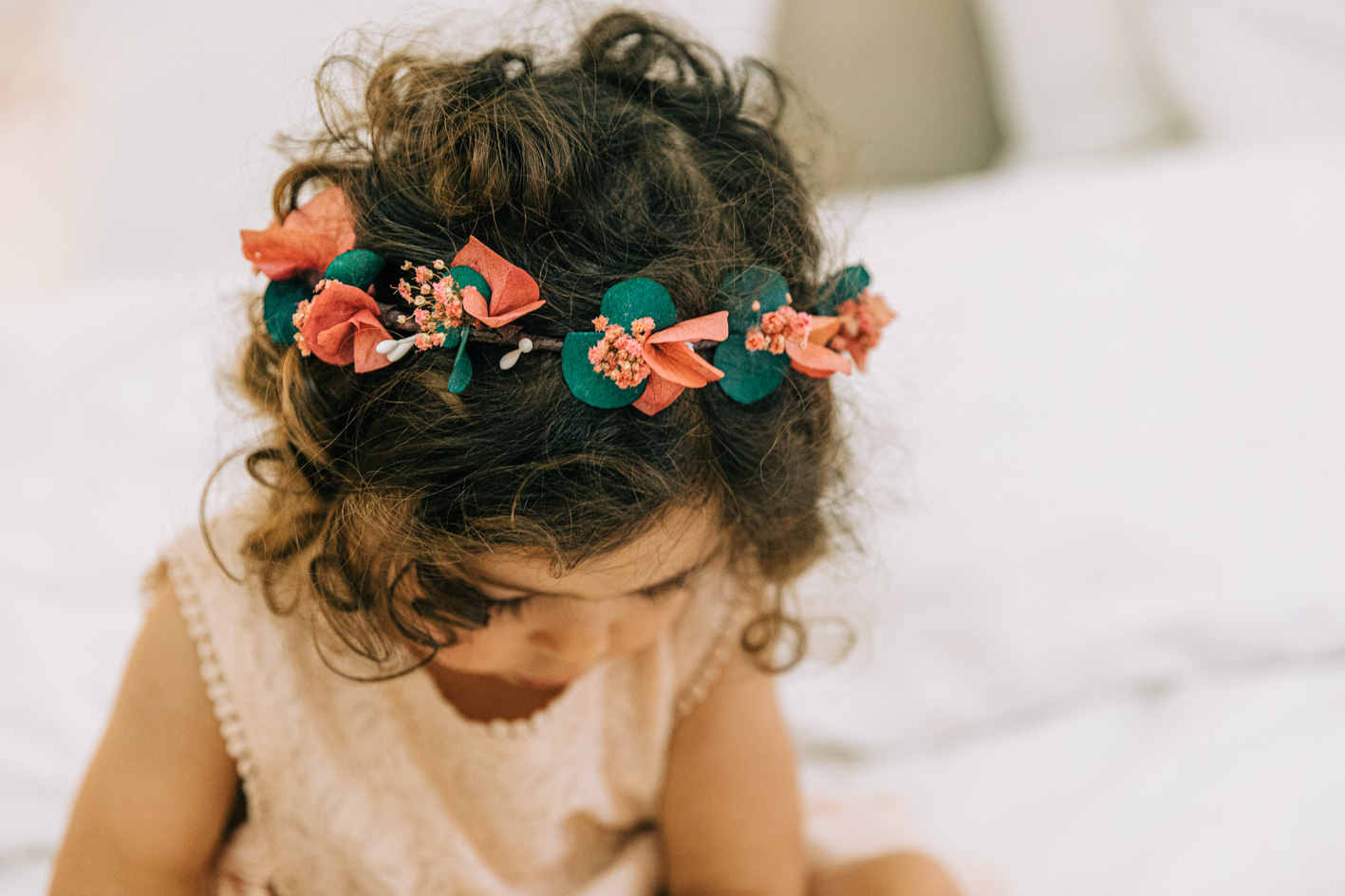 Couronne de Fleurs Enfant - Idées coiffure tendance