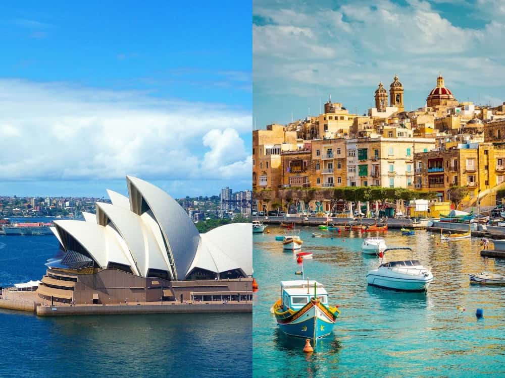 【中学生・高校生留学】 オーストラリアとマルタの違い