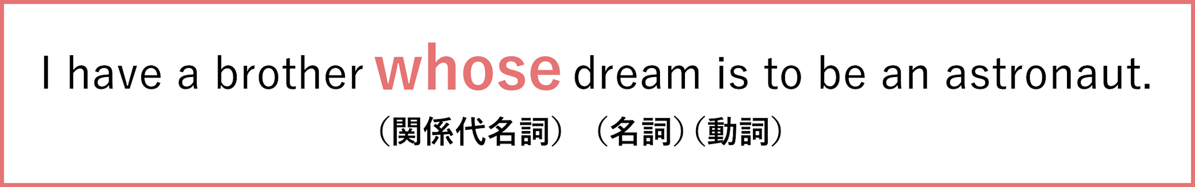 30 関係代名詞の「所有格」見分け方は？物にもwhose？｜中学英語の文法 新しい時代の留学
