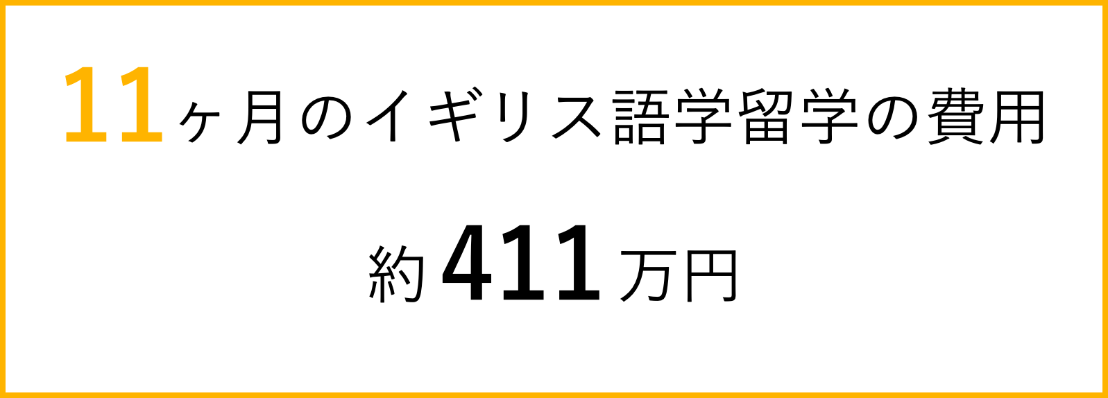 イギリス語学留学|1年間の費用