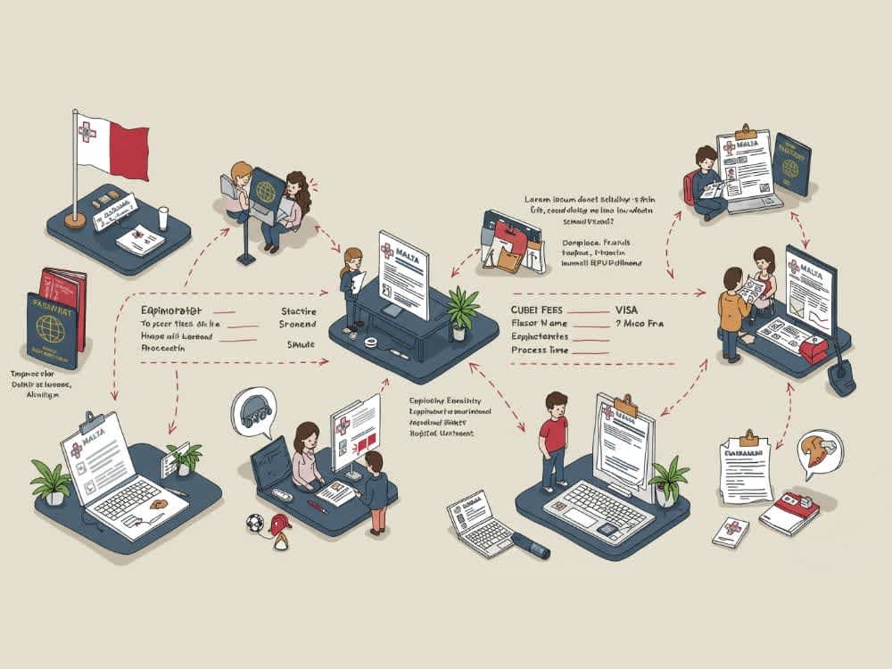 マルタ学生ビザ申請を徹底解説!これを読んで自分でビザを取得しよう!