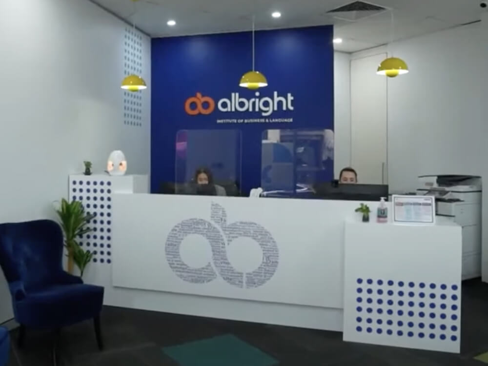 Albright Sydneyの受付