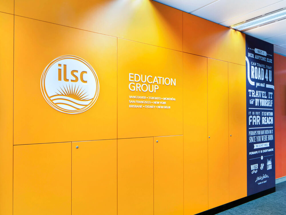 ILSC Sydneyの受付