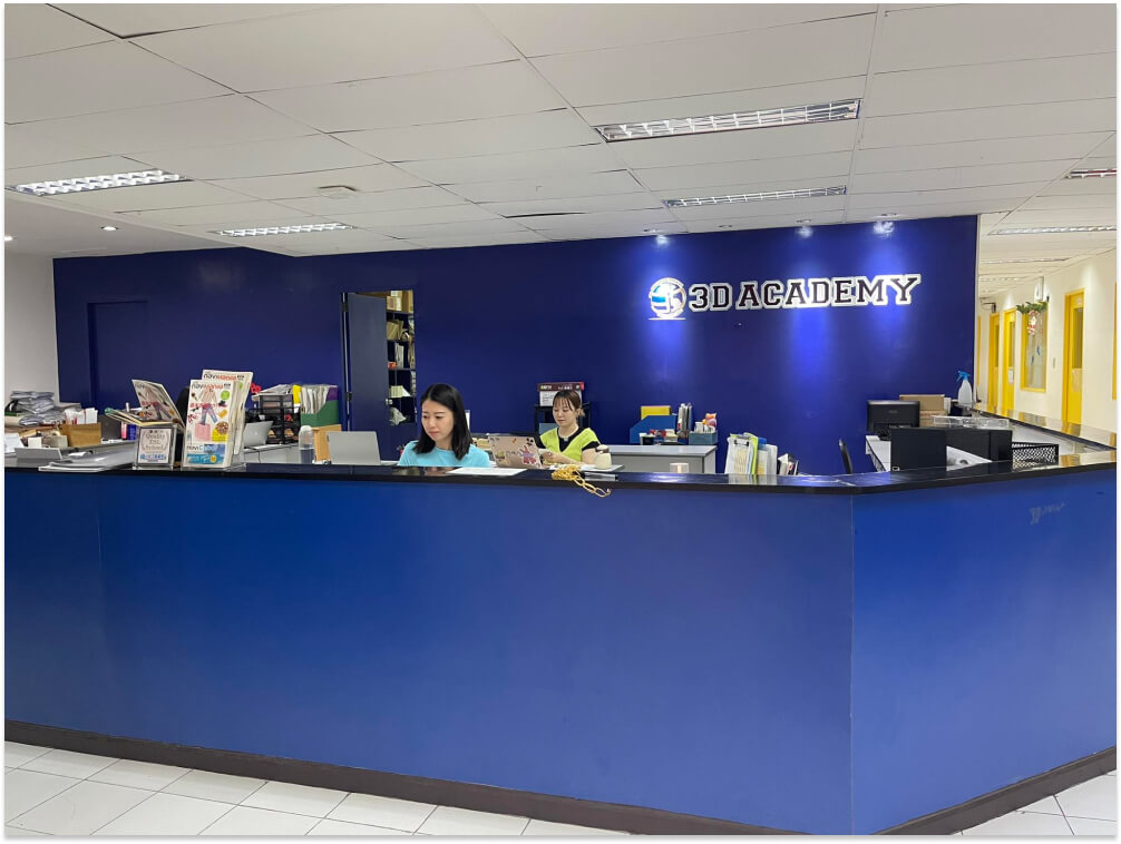 3D Academyのエントランス