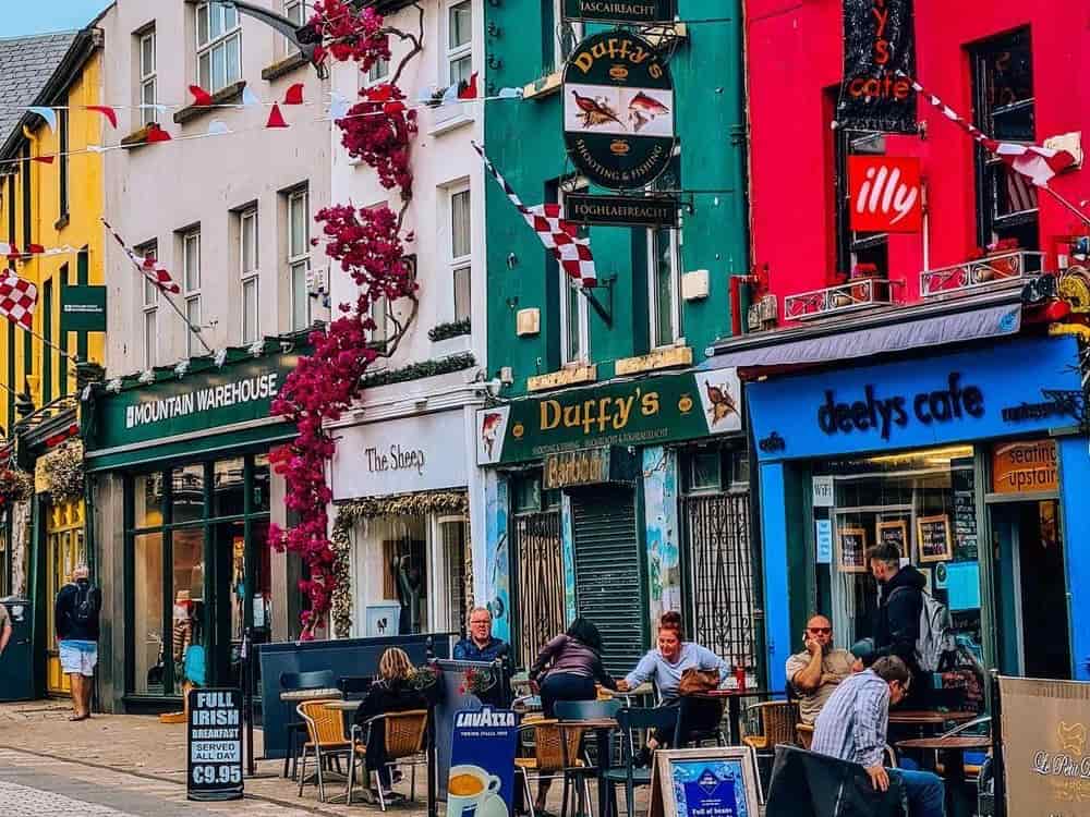 アイルランド留学|アイルランド・ゴールウェイの街並み