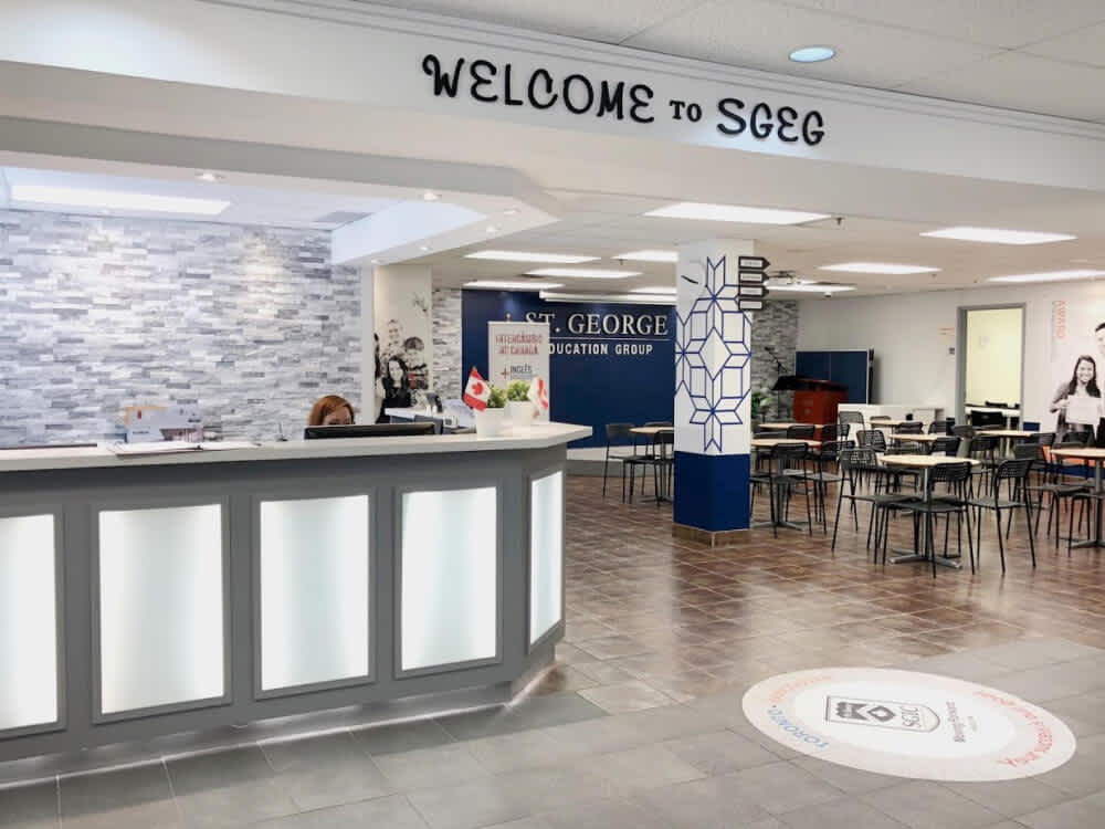 SGIC Torontoの受付
