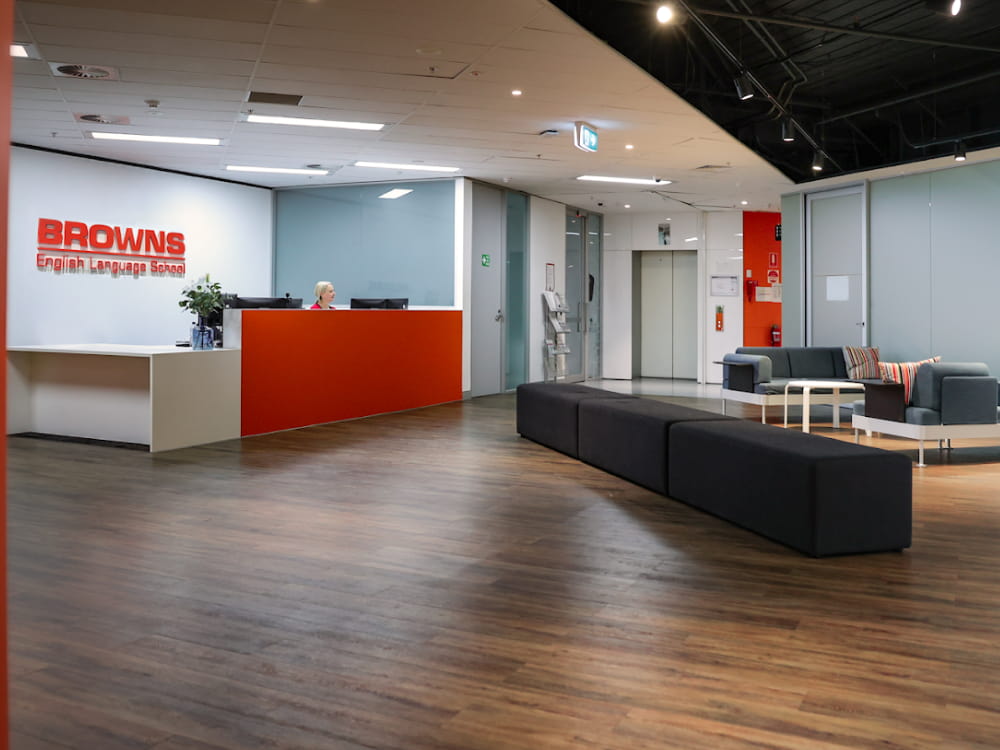 オーストラリア｜メルボルン語学学校｜BROWNS  English Language School Melbourne｜レセプション