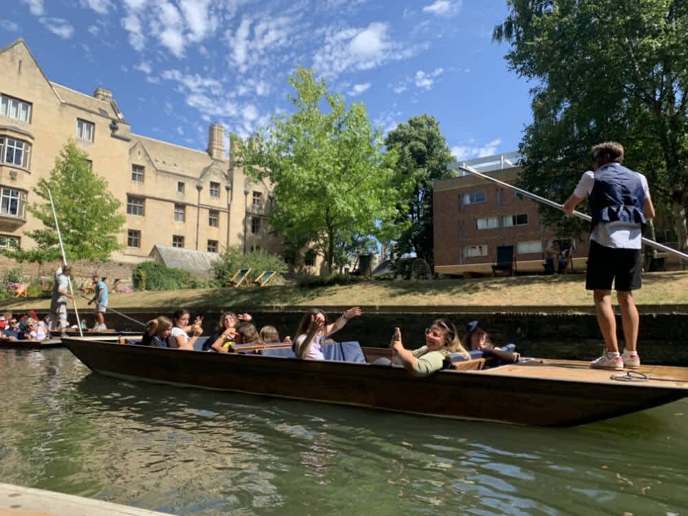 パンティングの様子