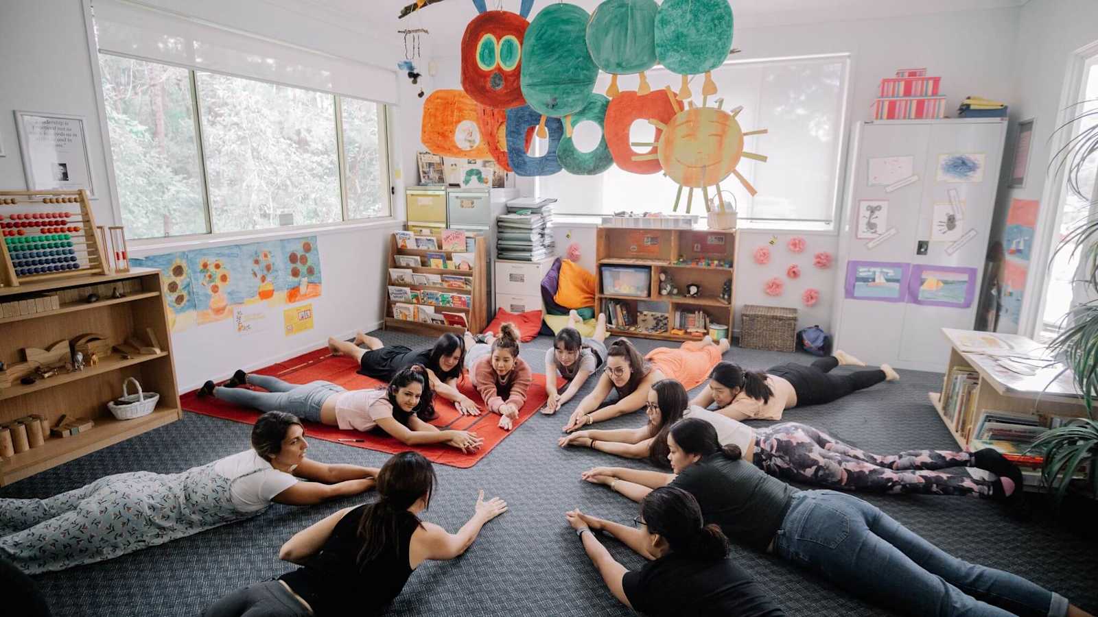 Children’s services の授業風景1|Imagine Education Australia