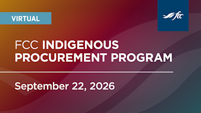 Indigenous Procurement Engagement Session